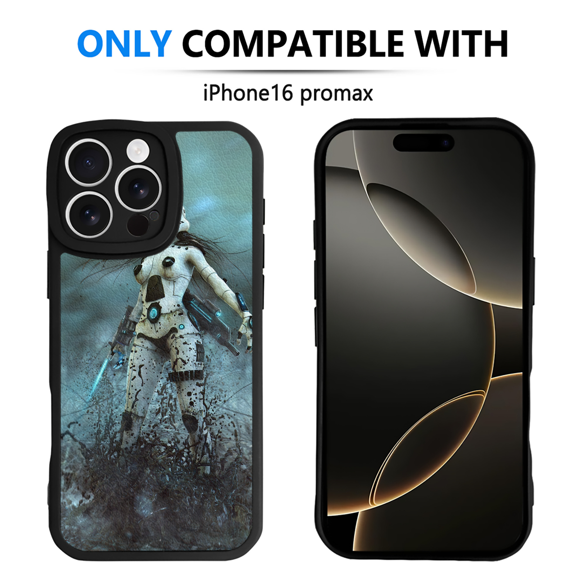 （画像用） スター・ウォーズ Star Wars 【iPhone 16シリーズ対応】シリコンスマホケース（レザー調） 材質：シリコン